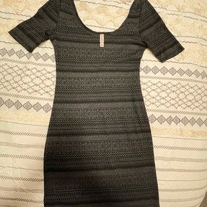 Black and gray xhileration dress